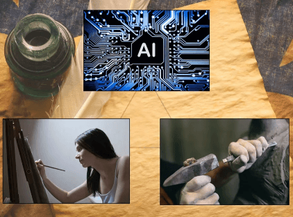 AI: The Third Wheel for Artists and Their Creations