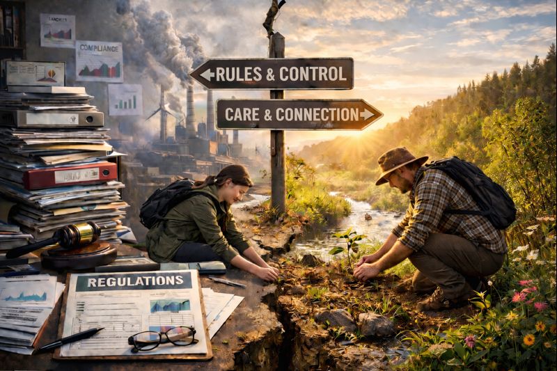 Environmental Issues Cannot Be Solved by Laws Alone